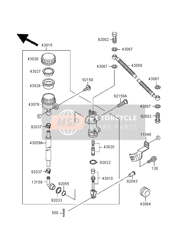 Rear Master Cylinder