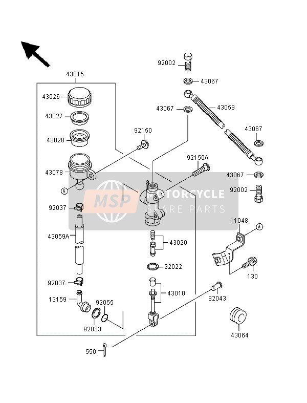 Rear Master Cylinder