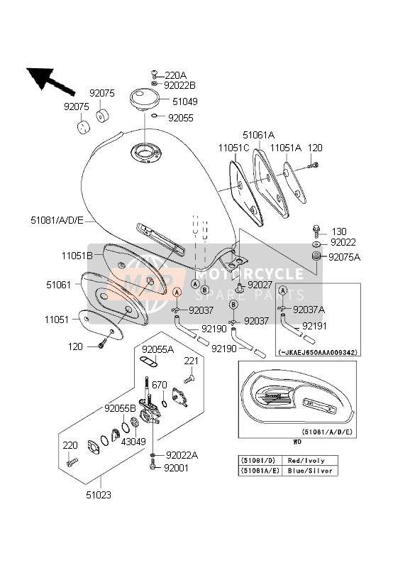 110511564, Bracket,Knee Pad,Rh, Kawasaki, 0