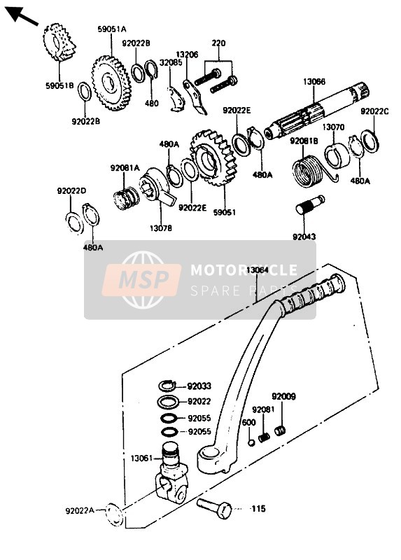 220AA0620, SCREW-PAN-CROS,6X20, Kawasaki, 2