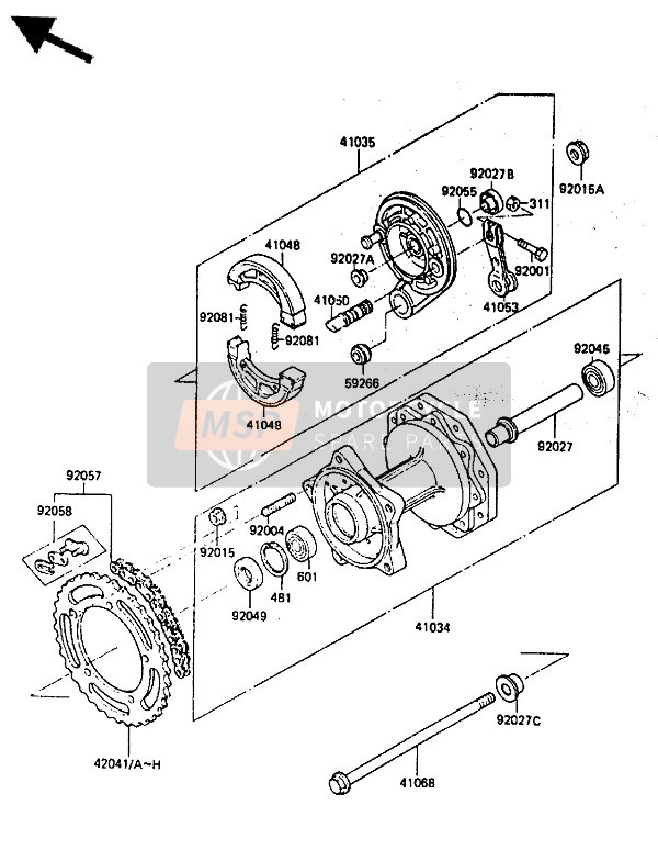 920570848, Chain,Drive,DID420DS3X12 KX85C, Kawasaki, 0