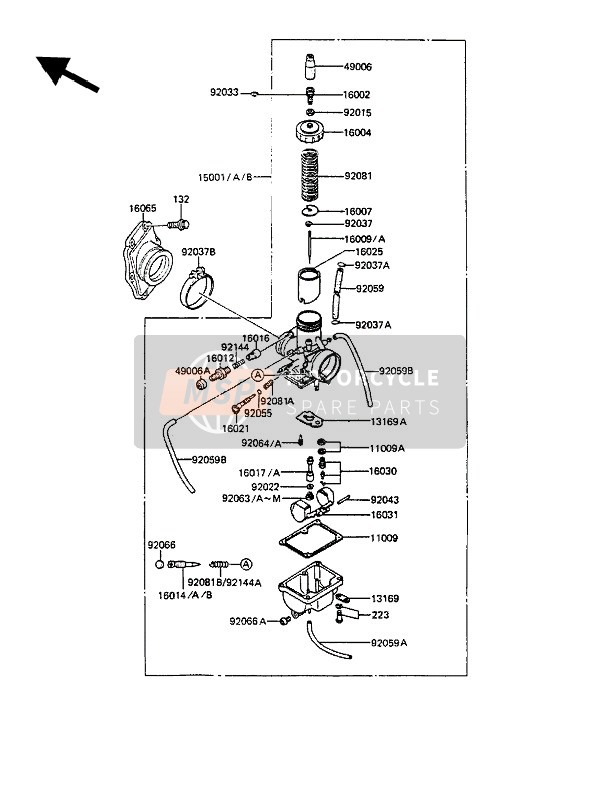 490061203, Boot,Starter Plunger, Kawasaki, 1