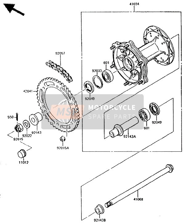 Rear Hub