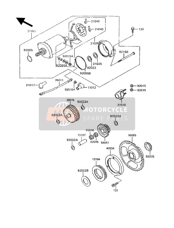 920221650, Washer,32.2X50X1.0, Kawasaki, 0