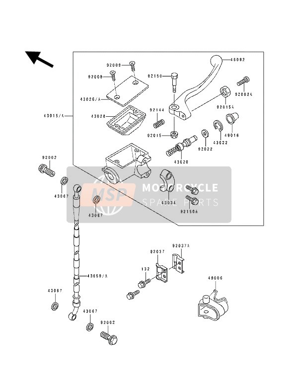 Front Master Cylinder