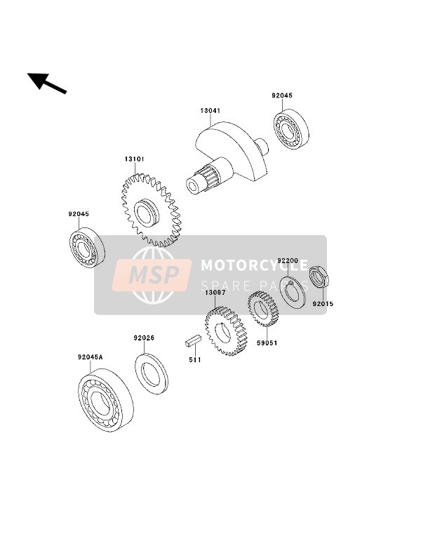 920450065, BEARING-BALL, 40X90X23, Kawasaki, 0