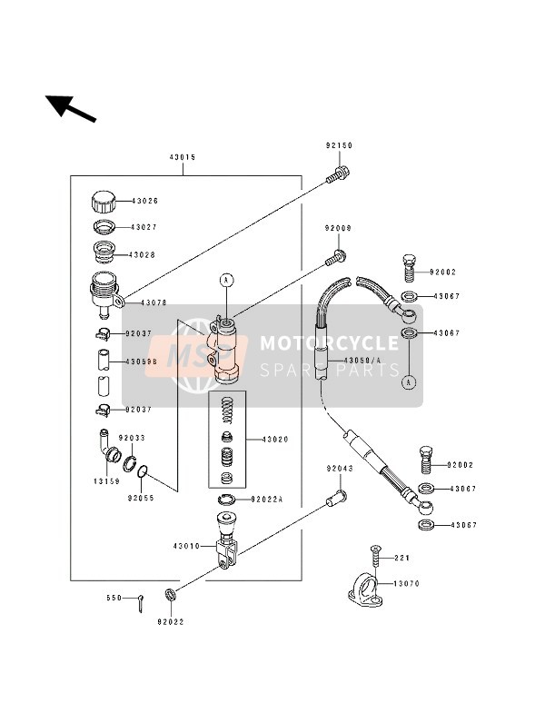 Rear Master Cylinder