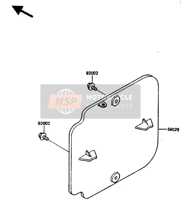 Kawasaki KX125 1987 Accessory for a 1987 Kawasaki KX125