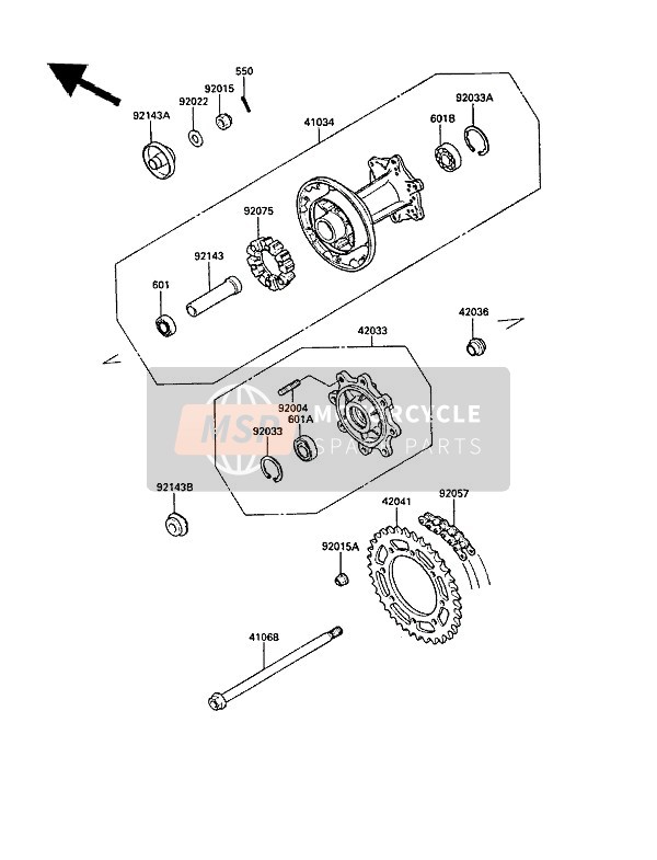 Rear Hub