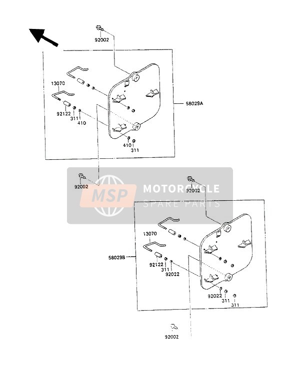 Kawasaki KX100 1990 Accessory for a 1990 Kawasaki KX100