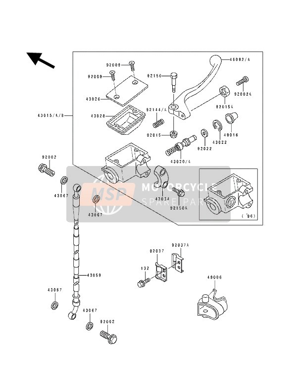 Front Master Cylinder