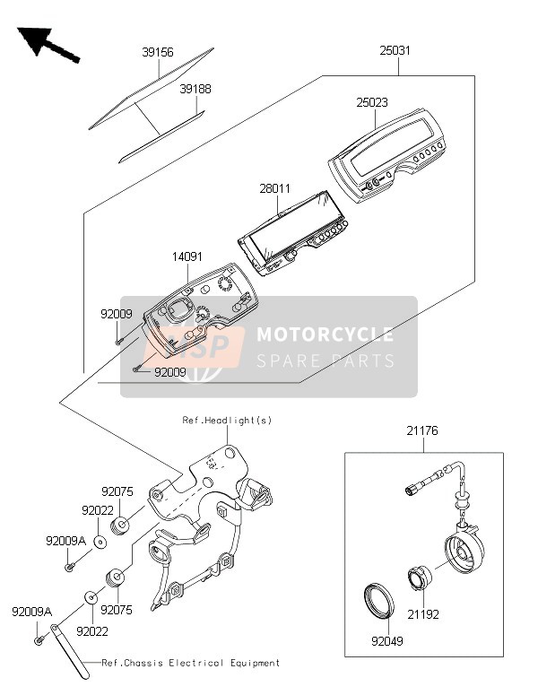 211760757, Sensor,Speed, Kawasaki, 0