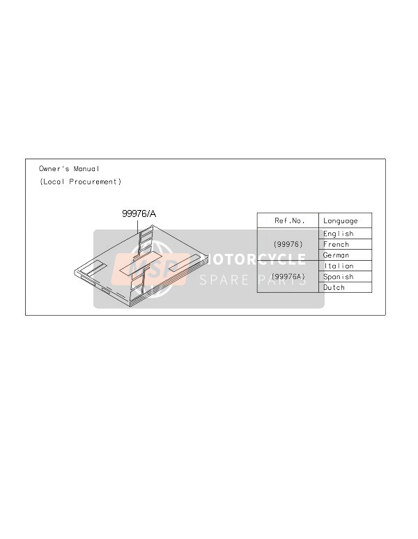 999761885, Owner'S Manual,En/fr/de,K, Kawasaki, 0