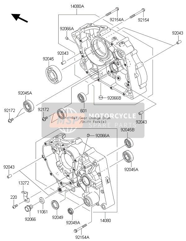 921541168, Bolt, 6X50, Kawasaki, 0