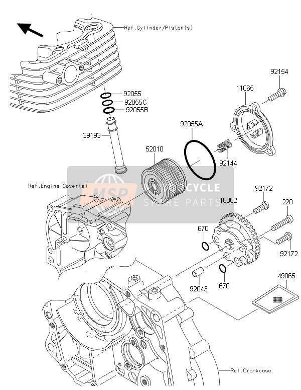 920550190, RING-O,59.6X2.4, Kawasaki, 0