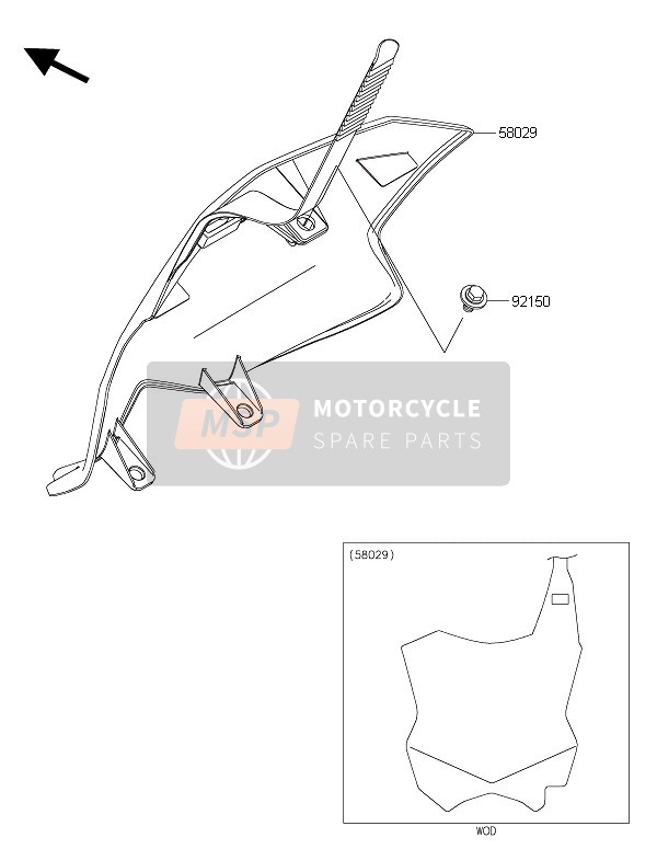 580290013266, PLATE-NUMBER, B.White, Kawasaki, 0