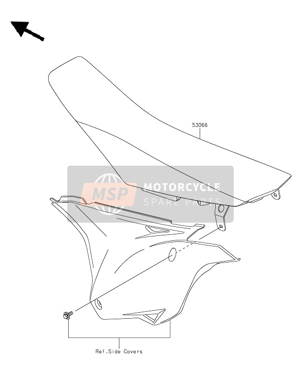 Kawasaki KX85 2022 Posto A Sedere per un 2022 Kawasaki KX85