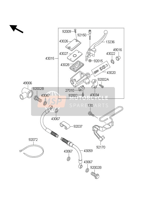 Front Master Cylinder