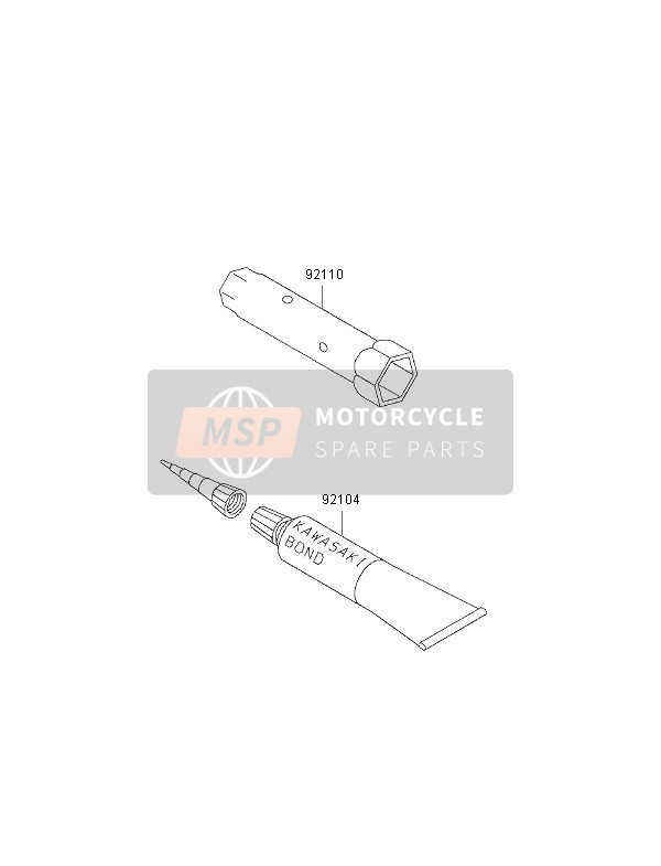 Kawasaki KLX650R 1996 Outils des propriétaires pour un 1996 Kawasaki KLX650R