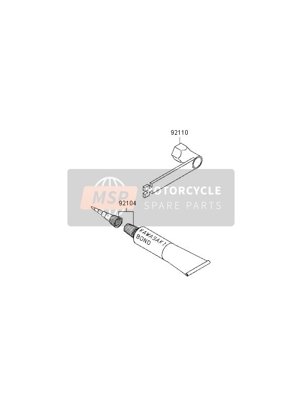 Kawasaki KX60 1996 Outils des propriétaires pour un 1996 Kawasaki KX60