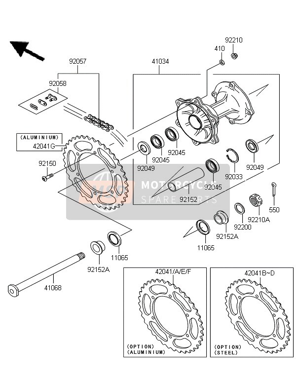 Rear Hub