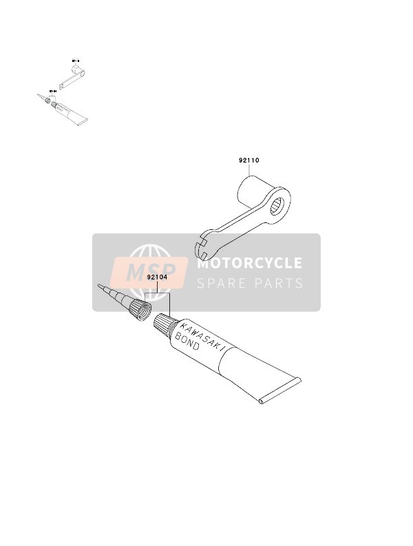 Kawasaki KX65 2000 Owners Tools for a 2000 Kawasaki KX65