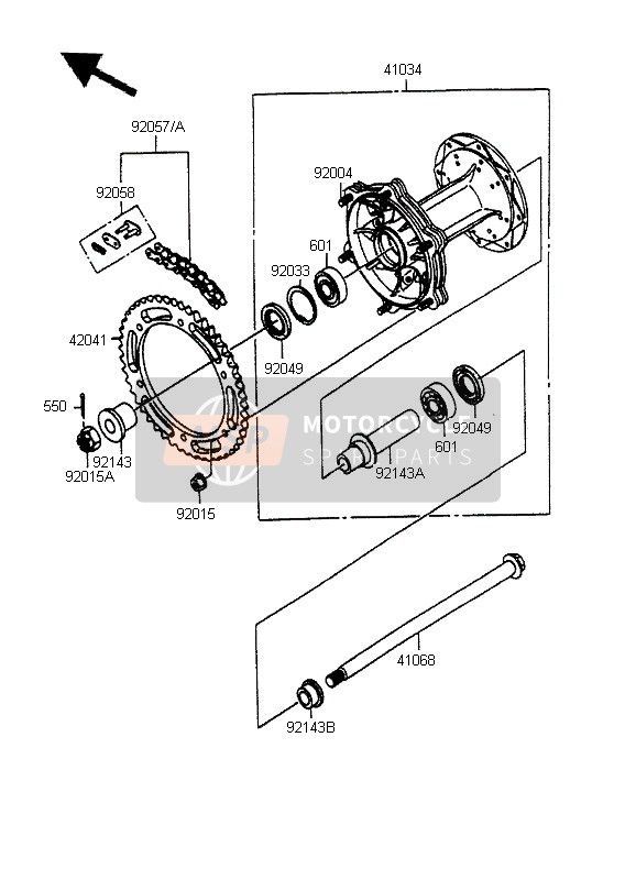 Rear Hub