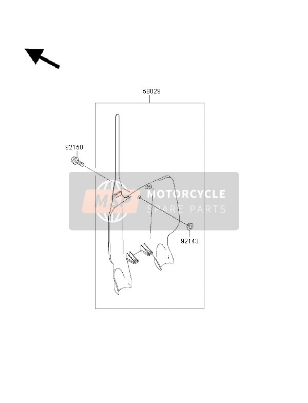 Kawasaki KX500 2001 Accessory for a 2001 Kawasaki KX500