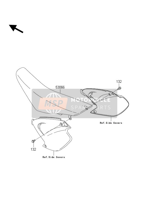 530660034MA, SEAT-ASSY,High Height,Black, Kawasaki, 0