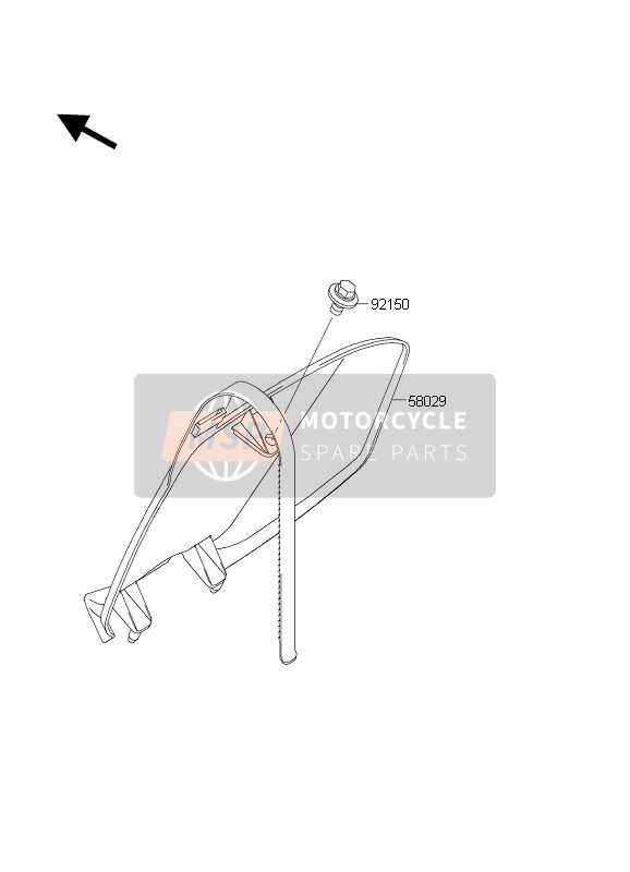 Kawasaki KX125 2004 ZUBEHÖR für ein 2004 Kawasaki KX125