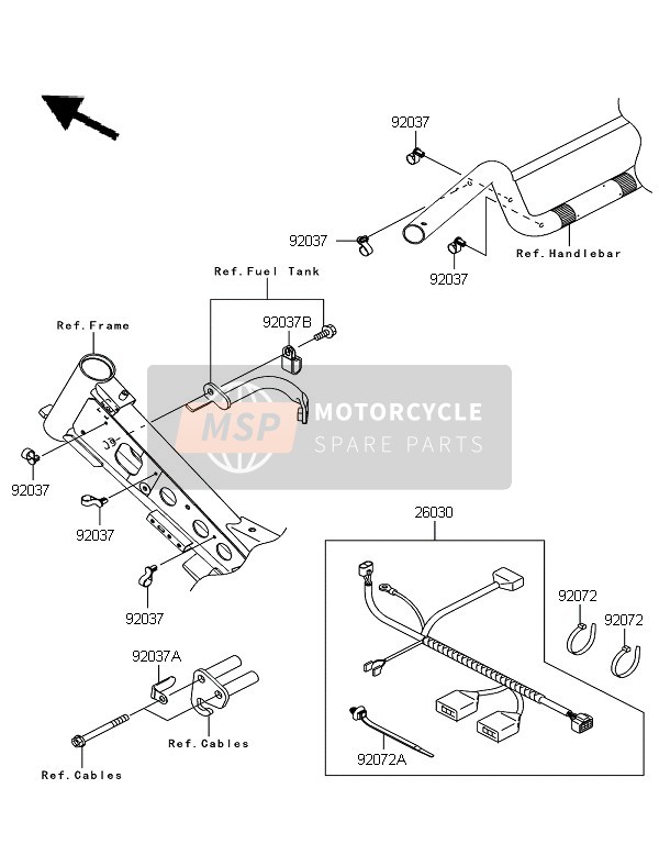 Kawasaki KLX110 2009 CHASSIS ELEKTRISCHE AUSRÜSTUNG für ein 2009 Kawasaki KLX110