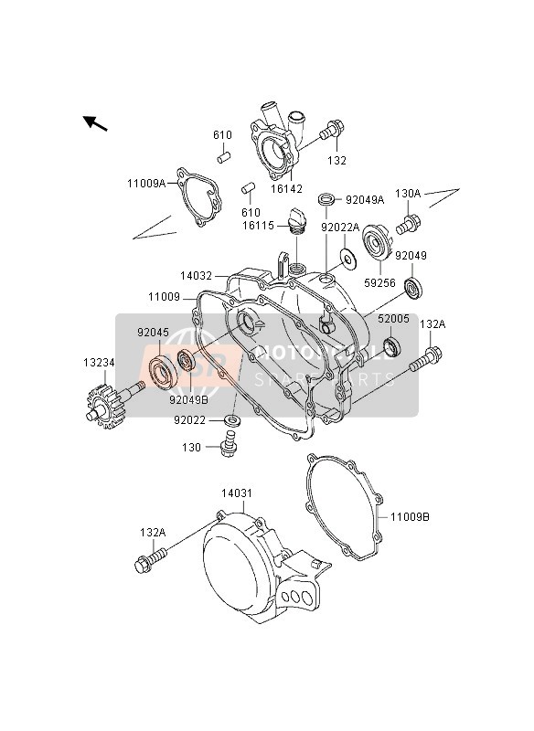 Couvert de moteur