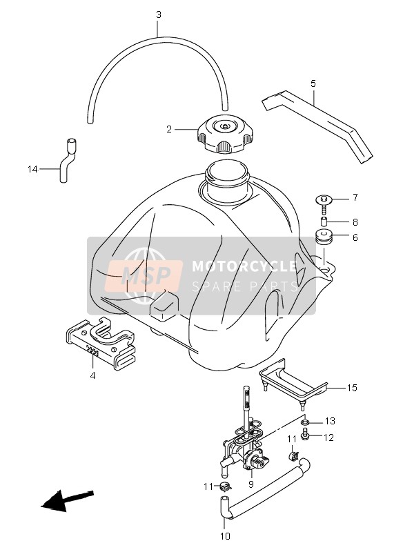 4420029F01, Tappo Serbatoio Carburante, Suzuki, 0