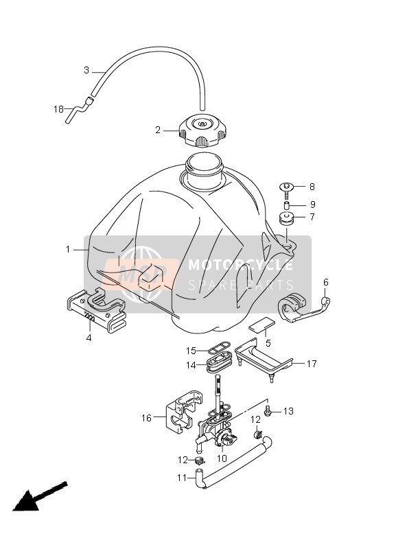 4443321G01, Hose,Breather, Suzuki, 4