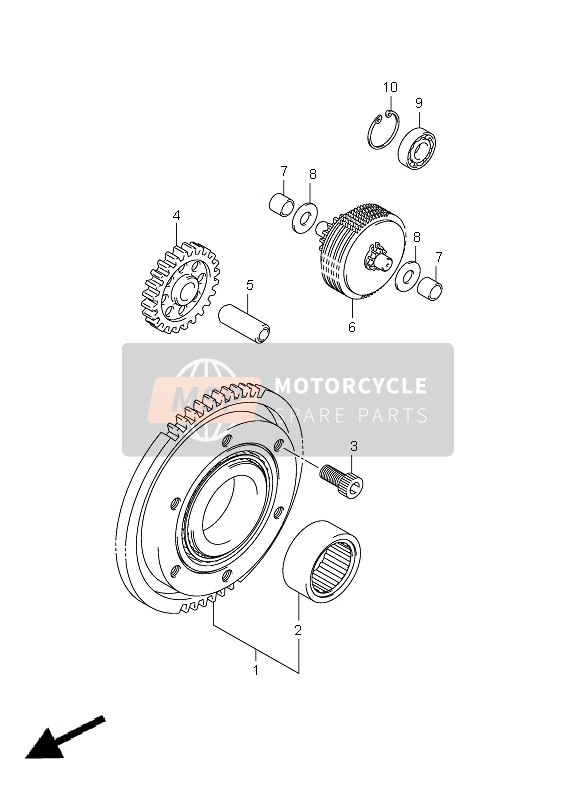 0833141289, Rosetta Di Sicurezza, Suzuki, 0