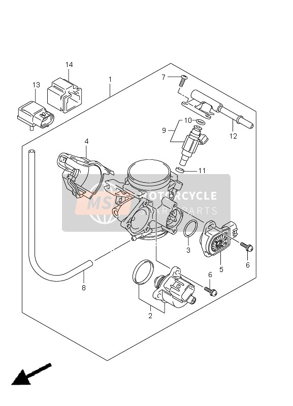 1562010G00, Sensor, Air Pressure, Suzuki, 0