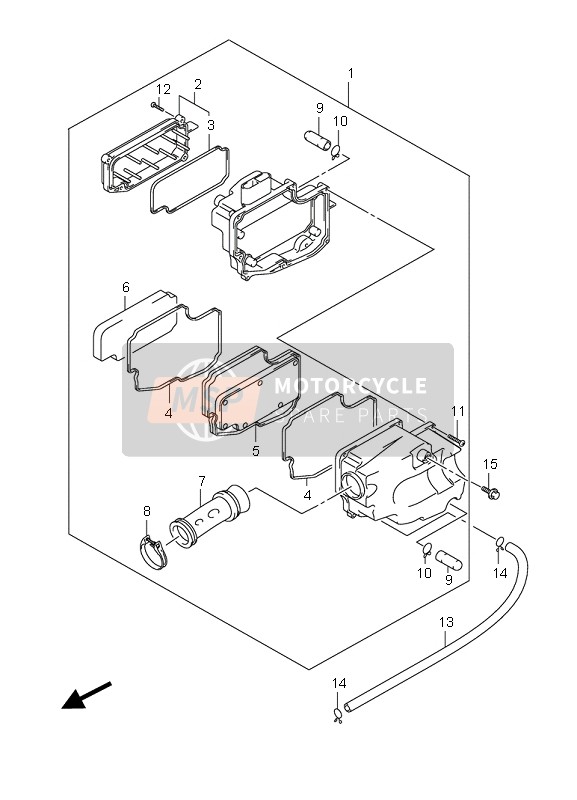 1375608H00, Gasket, Suzuki, 0