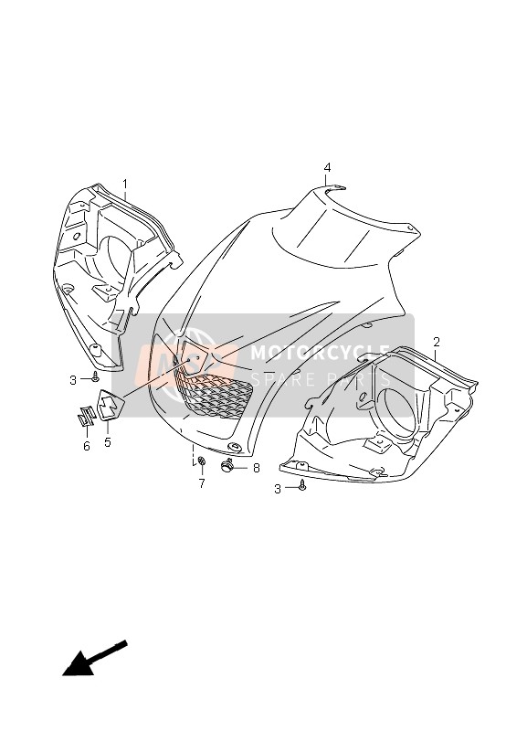 6815103G30, Emblem, Suzuki, 1