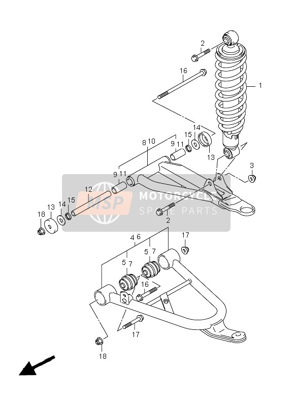 Arm Voorwielophanging