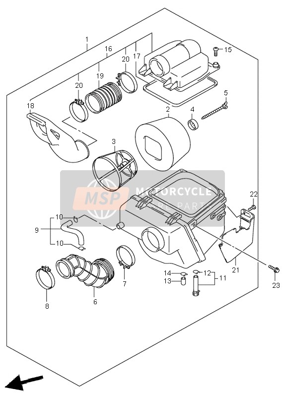 1378009F00, Filtro Aire, Suzuki, 2