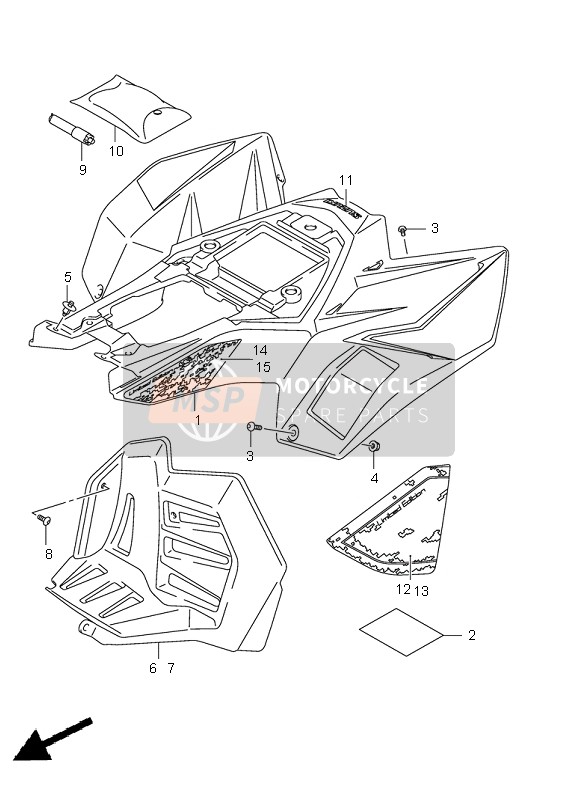 6817545GD0HMM, Emblema, Suzuki, 0