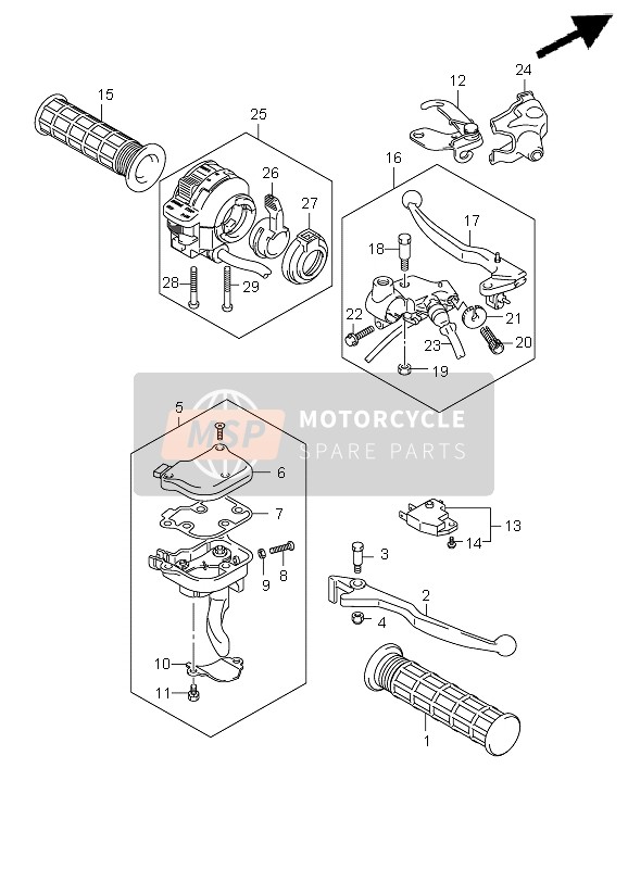 5712607G00, Bracket, Suzuki, 0