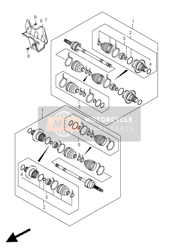 Rear Drive Shaft