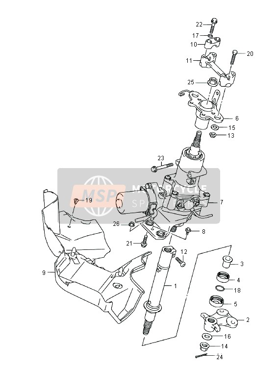 5621109F00291, Halter. Griff, Suzuki, 0