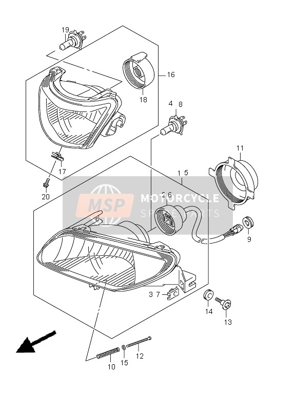 Lampe frontale