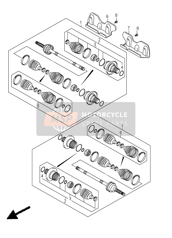 Rear Drive Shaft