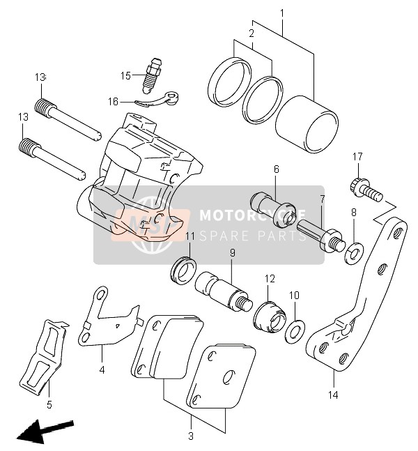 5930313A00, Rubber, Suzuki, 4