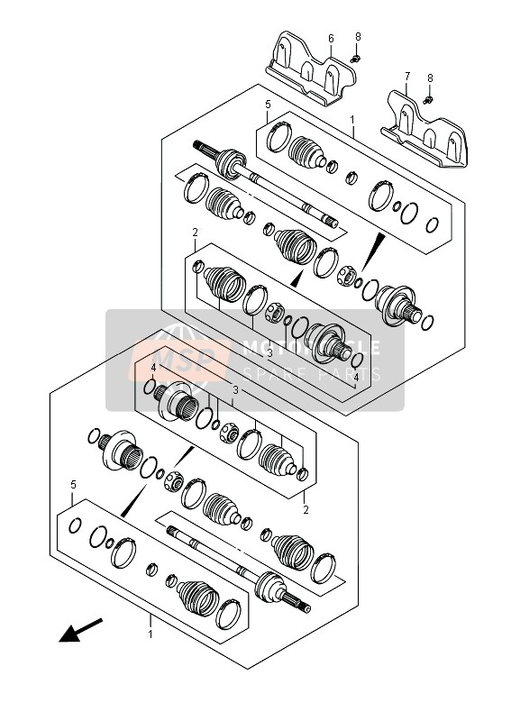 Rear Drive Shaft