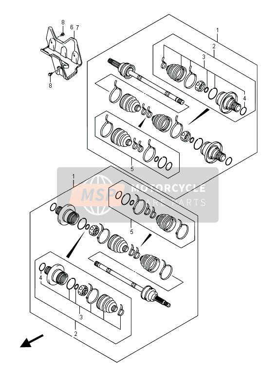 Rear Drive Shaft