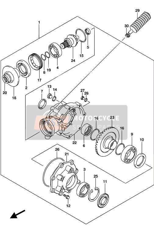 2740605GB0, Oil Seal (45X55X7), Suzuki, 1